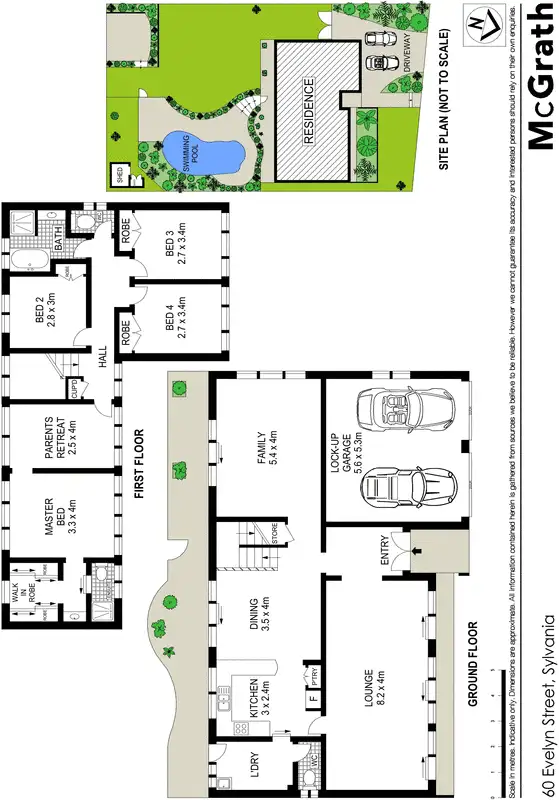 Floorplan of Homely house listing, 60 Evelyn Street, Sylvania NSW 2224