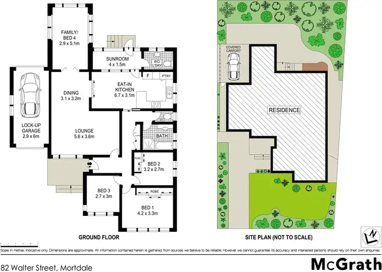 Floorplan of Homely house listing, 82 Walter Street, Mortdale NSW 2223