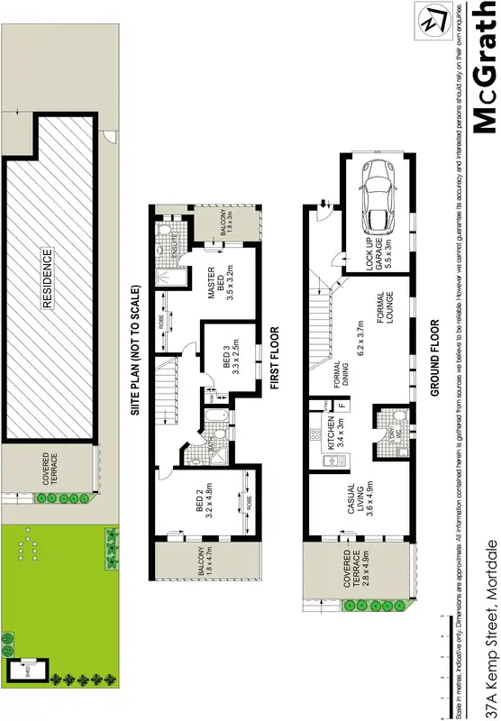 Floorplan of Homely house listing, 37A Kemp Street, Mortdale NSW 2223