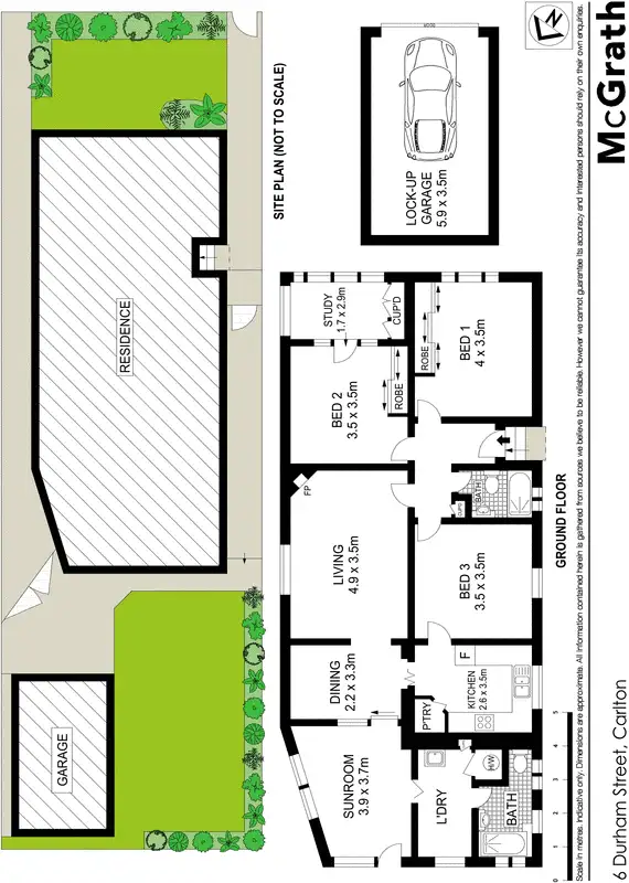 Floorplan of Homely house listing, 6 Durham Street, Carlton NSW 2218