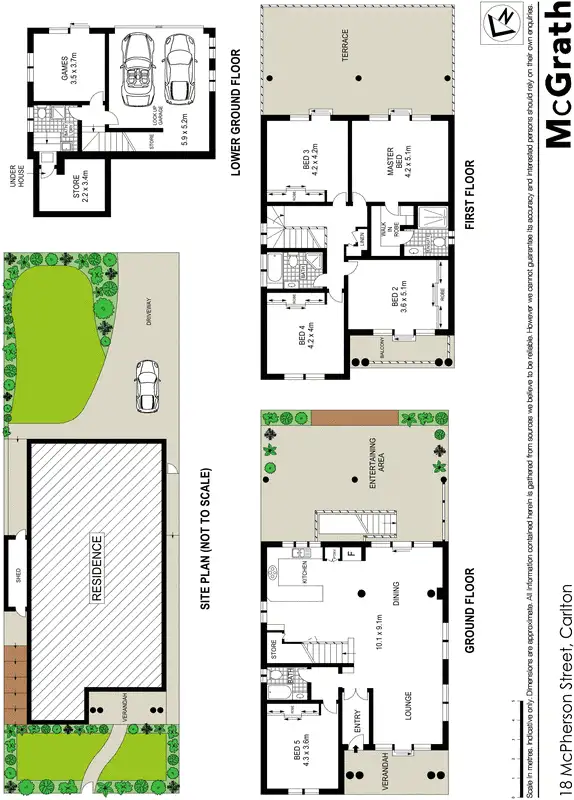 Floorplan of Homely house listing, 18 McPherson Street, Carlton NSW 2218