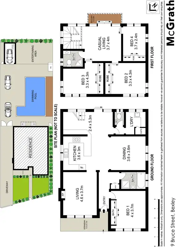 Floorplan of Homely house listing, 9 Bruce Street, Bexley NSW 2207