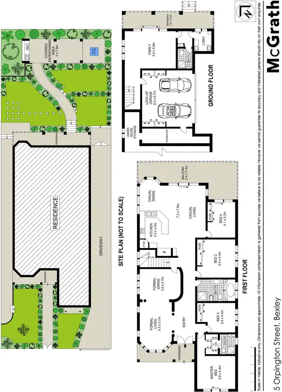 Floorplan of Homely house listing, 5 Orpington Street, Bexley NSW 2207