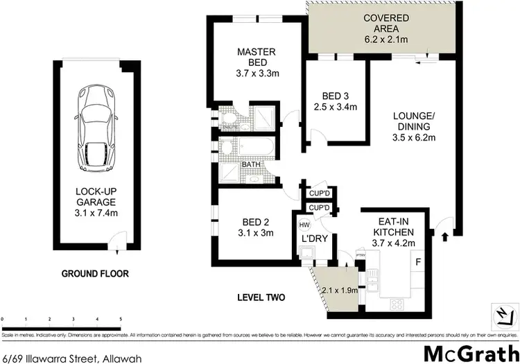 Floorplan of Homely apartment listing, 6/69 Illawarra Street, Allawah NSW 2218