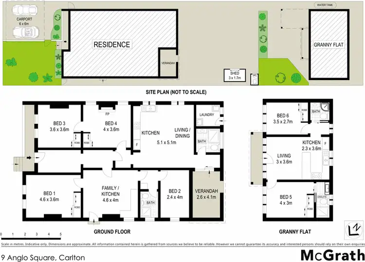 Floorplan of Homely house listing, 9 Anglo Square, Carlton NSW 2218