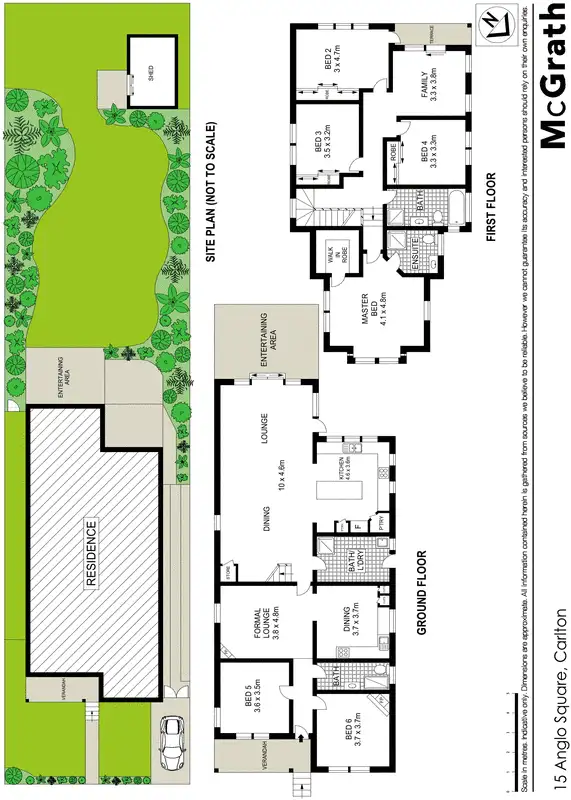Floorplan of Homely house listing, 15 Anglo Square, Carlton NSW 2218