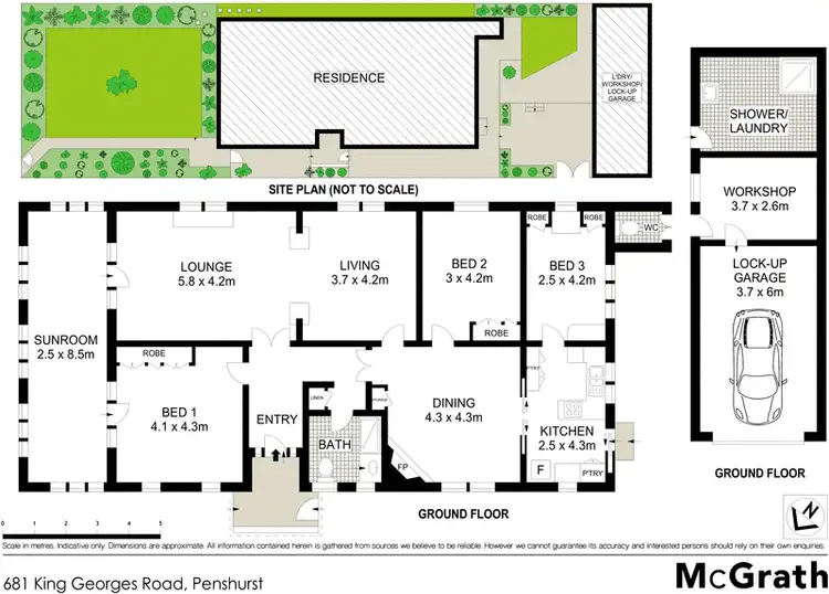 Floorplan of Homely house listing, 681 King Georges Road, Penshurst NSW 2222