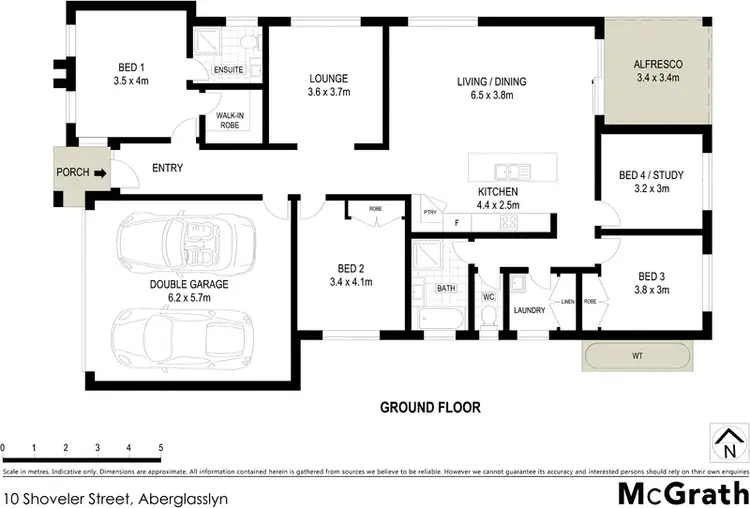 Floorplan of Homely house listing, 10 Shoveler Street, Aberglasslyn NSW 2320