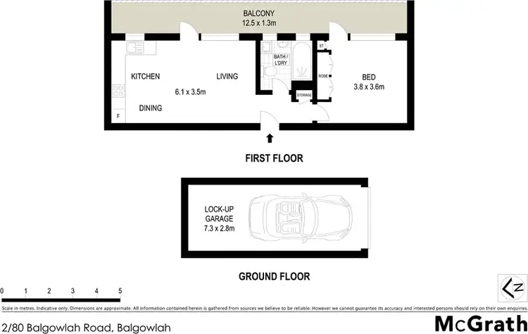 Floorplan of Homely apartment listing, 2/80 Balgowlah Road, Balgowlah NSW 2093