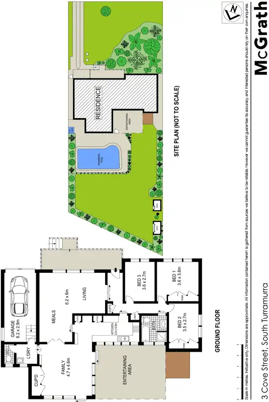 Floorplan of Homely house listing, 3 Cove Street, South Turramurra NSW 2074