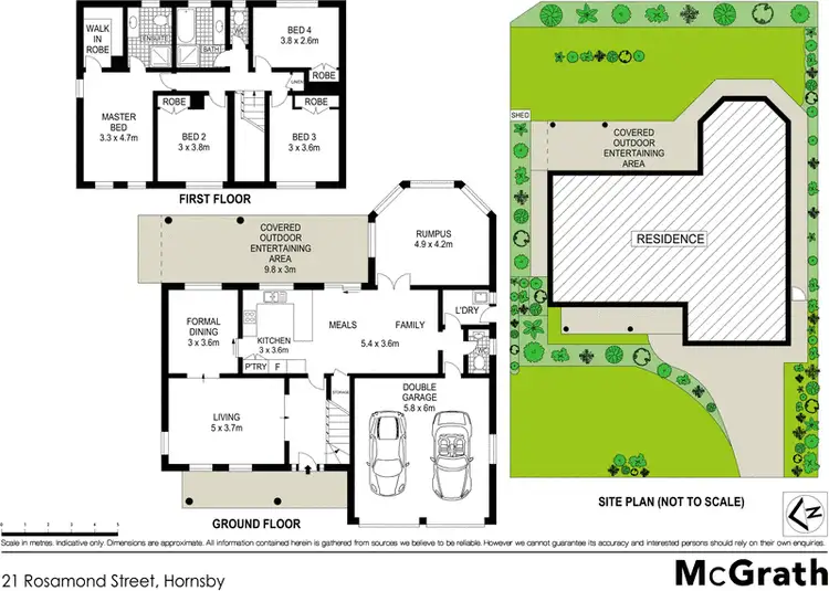 Floorplan of Homely house listing, 21 Rosamond Street, Hornsby NSW 2077