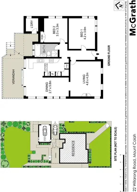 Floorplan of Homely house listing, 22 Willarong Road, Mount Colah NSW 2079