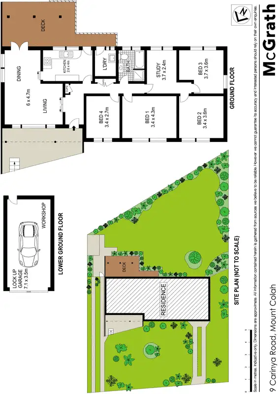 Floorplan of Homely house listing, 9 Carinya Road, Mount Colah NSW 2079