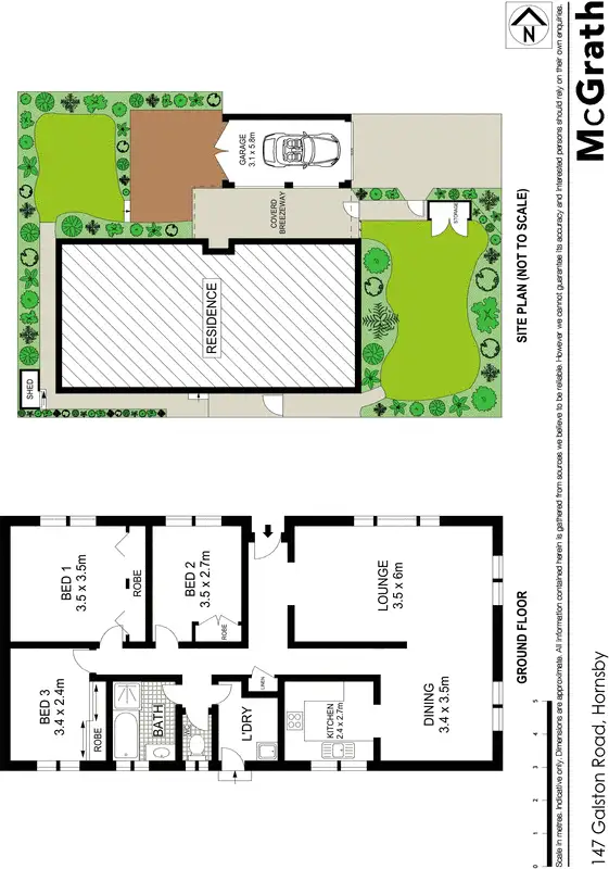 Floorplan of Homely house listing, 147 Galston Road, Hornsby Heights NSW 2077
