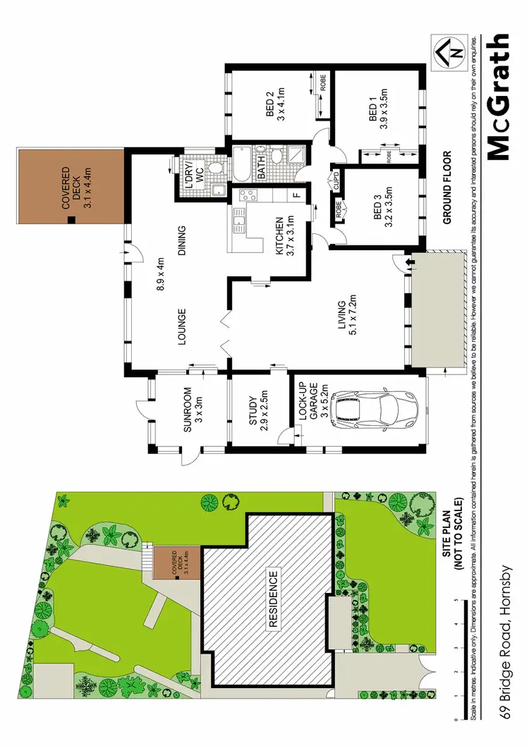 Floorplan of Homely house listing, 69 Bridge Road, Hornsby NSW 2077