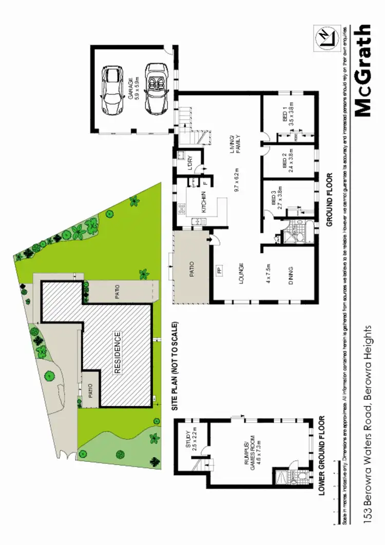 Floorplan of Homely house listing, 153 Berowra Waters Road, Berowra Heights NSW 2082
