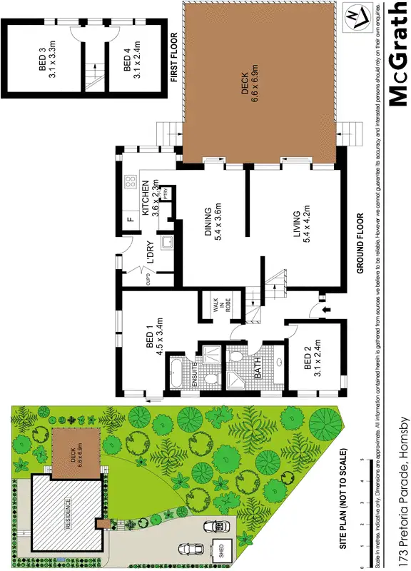 Floorplan of Homely house listing, 173 Pretoria Parade, Hornsby NSW 2077