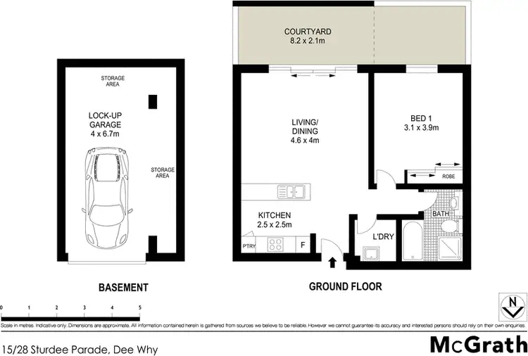 Floorplan of Homely apartment listing, 15/28 Sturdee Parade, Dee Why NSW 2099