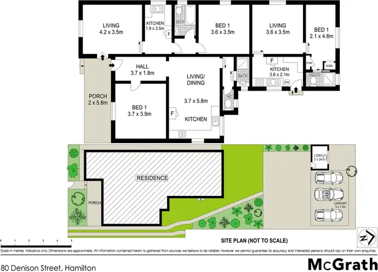Floorplan of Homely house listing, 80 Denison Street, Hamilton NSW 2303