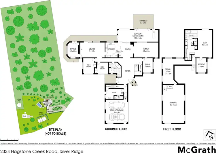 Floorplan of Homely house listing, 2334 Flagstone Creek Road, Silver Ridge QLD 4352