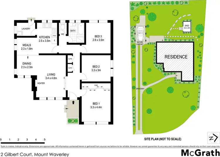 Floorplan of Homely house listing, 2 Gilbert Court, Mount Waverley VIC 3149