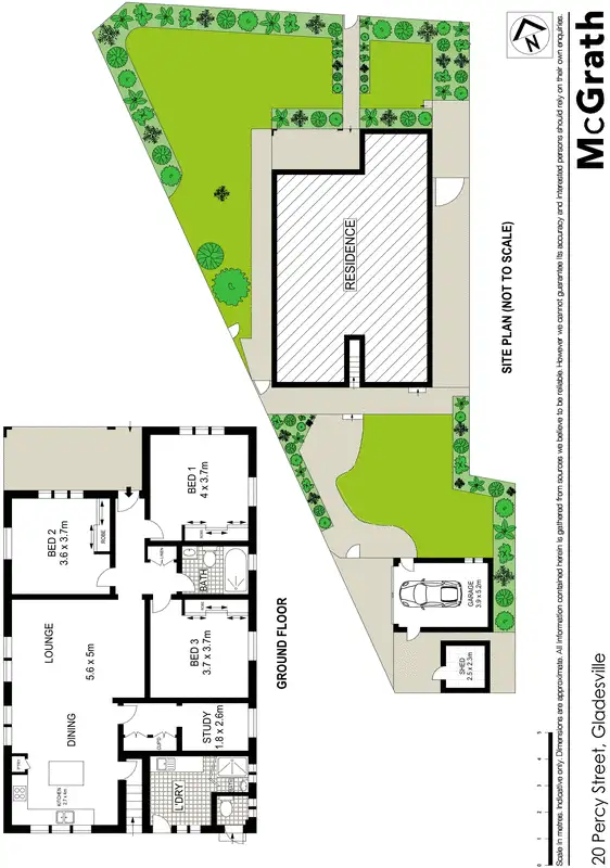Floorplan of Homely house listing, 20 Percy Street, Gladesville NSW 2111