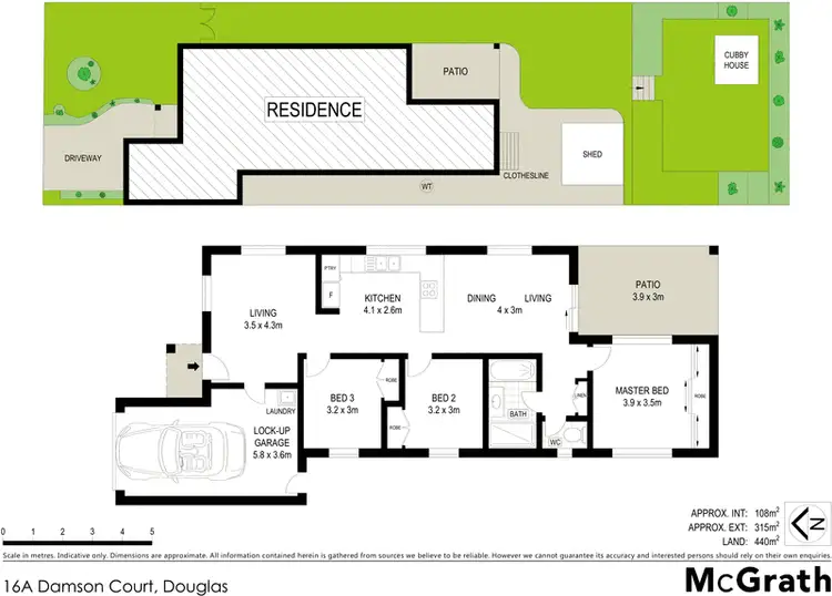 Floorplan of Homely house listing, 16 Damson Court, Douglas QLD 4814