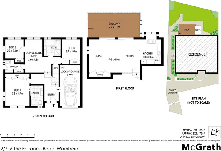 Floorplan of Homely villa listing, 2/716 The Entrance Road, Wamberal NSW 2260