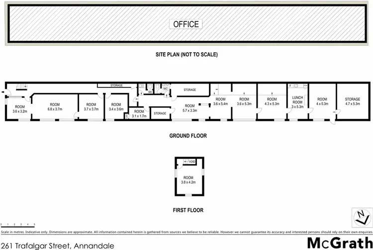 Floorplan of Homely house listing, 261 Trafalgar Street, Annandale NSW 2038