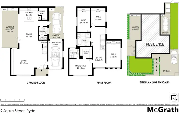 Floorplan of Homely house listing, 9 Squire Street, Ryde NSW 2112