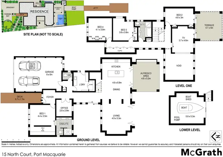 Floorplan of Homely house listing, 15 North Court, Port Macquarie NSW 2444