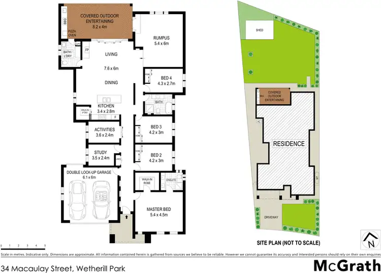 Floorplan of Homely house listing, 34 Macaulay Street, Wetherill Park NSW 2164