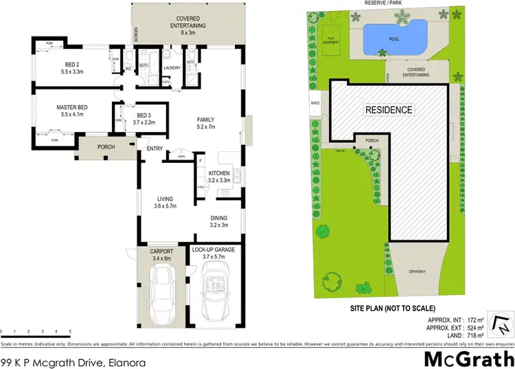 Floorplan of Homely house listing, 99 K P Mcgrath Drive, Elanora QLD 4221