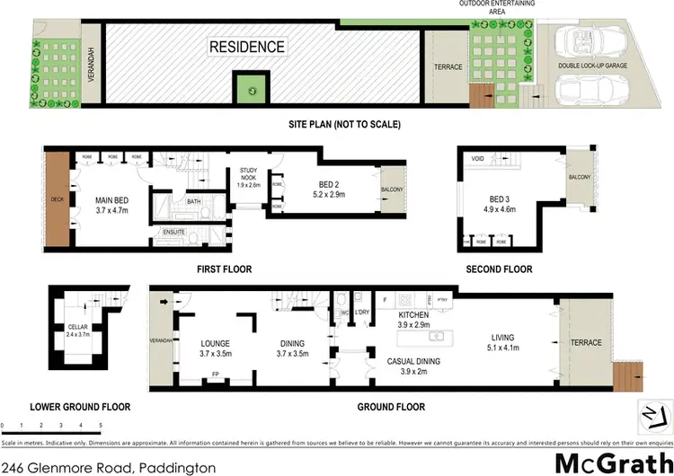 Floorplan of Homely house listing, 246 Glenmore Road, Paddington NSW 2021