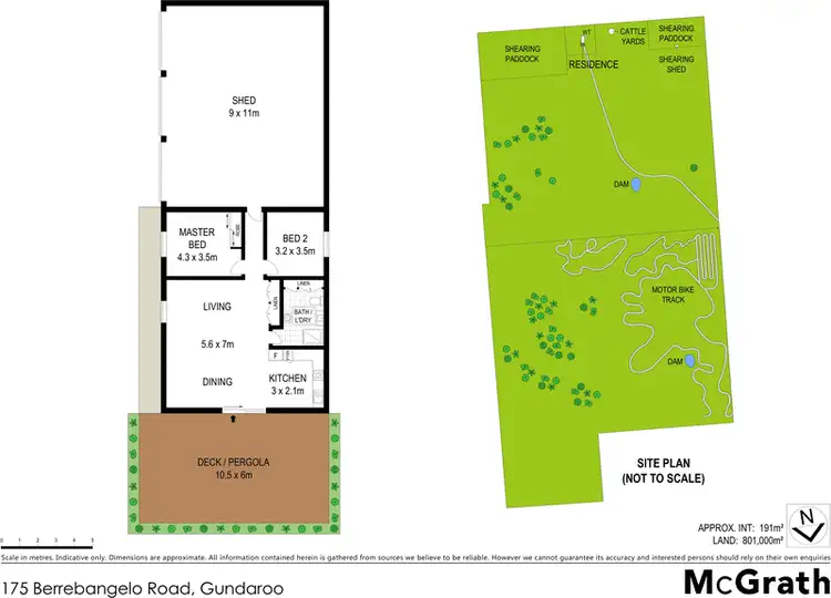 Floorplan of Homely rural property listing, 175 Berrebangelo Road, Gundaroo NSW 2620