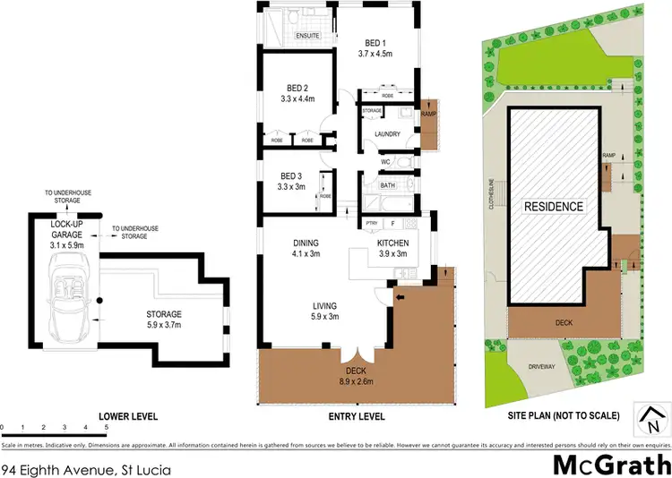 Floorplan of Homely house listing, 94 Eighth Avenue, St Lucia QLD 4067