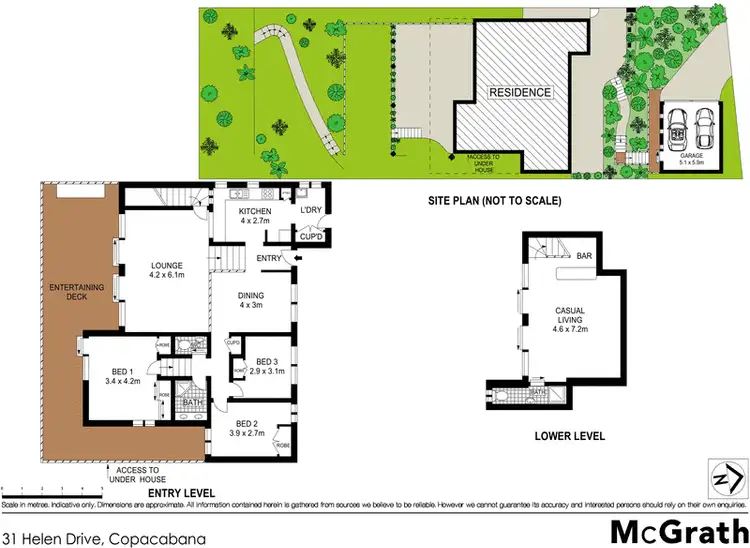 Floorplan of Homely house listing, 31 Helen Drive, Copacabana NSW 2251