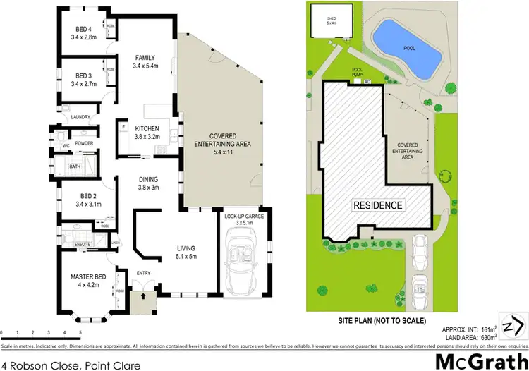 Floorplan of Homely house listing, 4 Robson Close, Point Clare NSW 2250