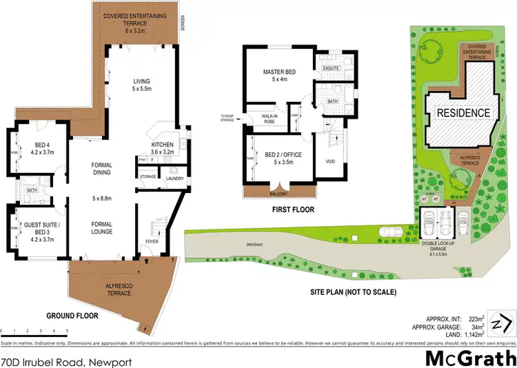 Floorplan of Homely house listing, 70D Irrubel Road, Newport NSW 2106