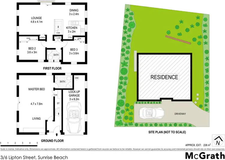 Floorplan of Homely apartment listing, 3/6 Lipton Street, Sunrise Beach QLD 4567