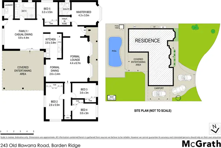 Floorplan of Homely house listing, 243 Old Illawarra Road, Barden Ridge NSW 2234