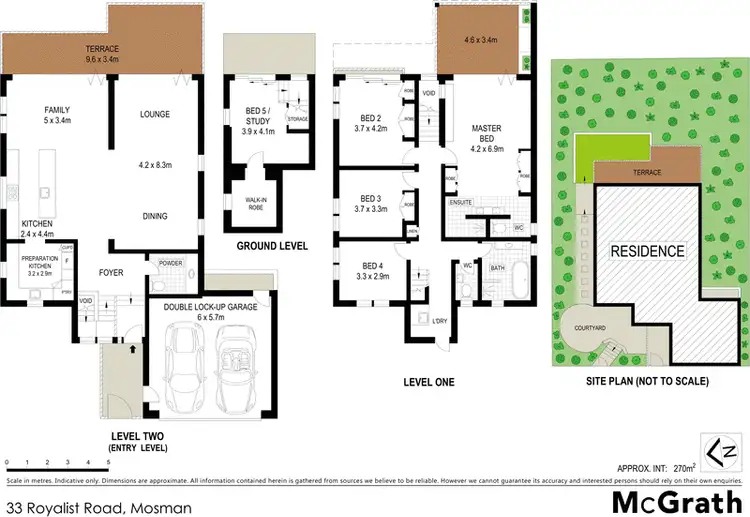 Floorplan of Homely house listing, 33 Royalist Road, Mosman NSW 2088