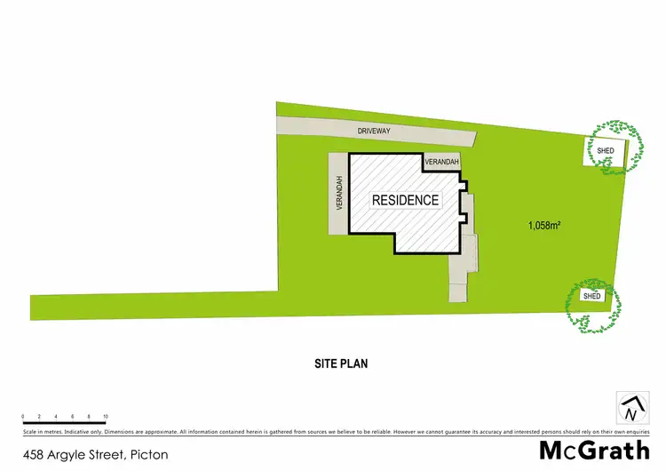 Floorplan of Homely house listing, 458 Argyle Street, Picton NSW 2571