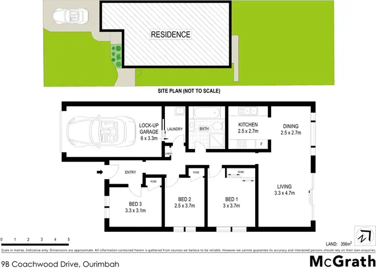 Floorplan of Homely villa listing, 9B Coachwood Drive, Ourimbah NSW 2258