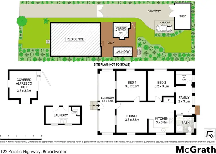 Floorplan of Homely house listing, 122 Pacific Highway, Broadwater NSW 2472