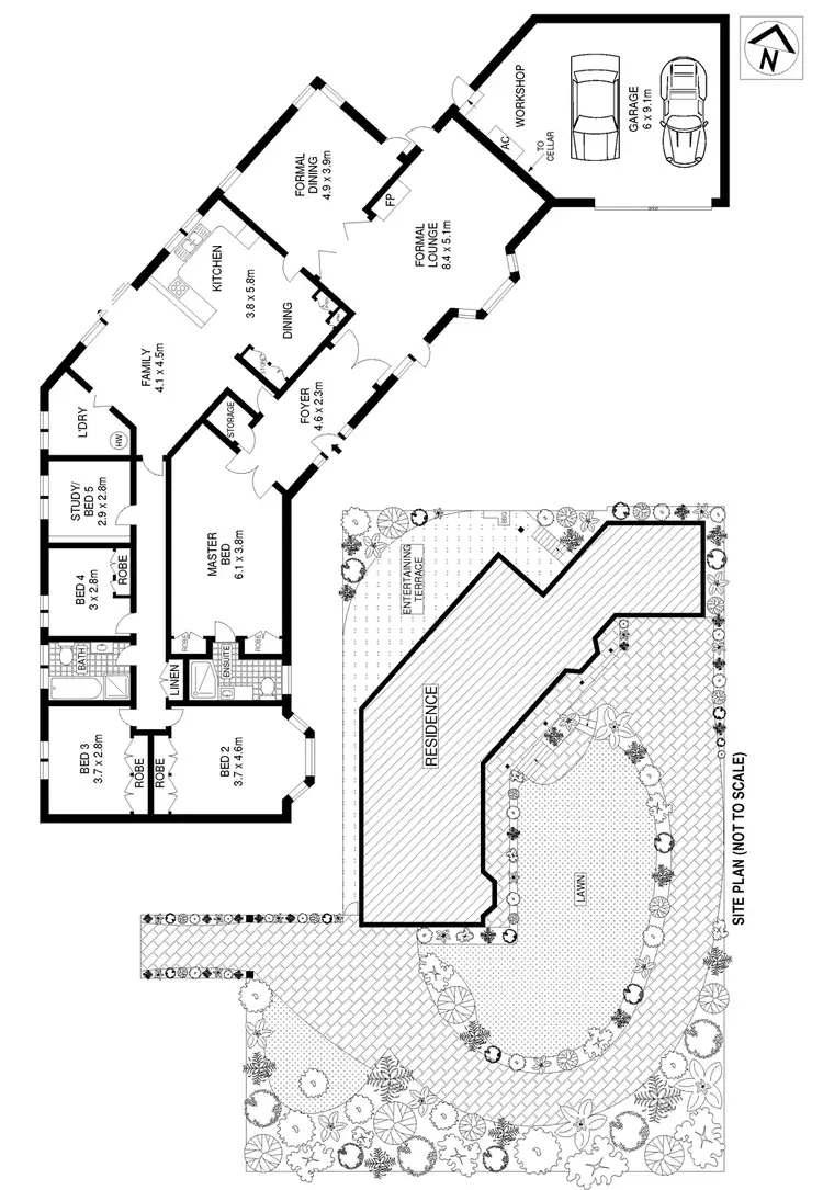 Floorplan of Homely house listing, 25A Womerah Street, Turramurra NSW 2074