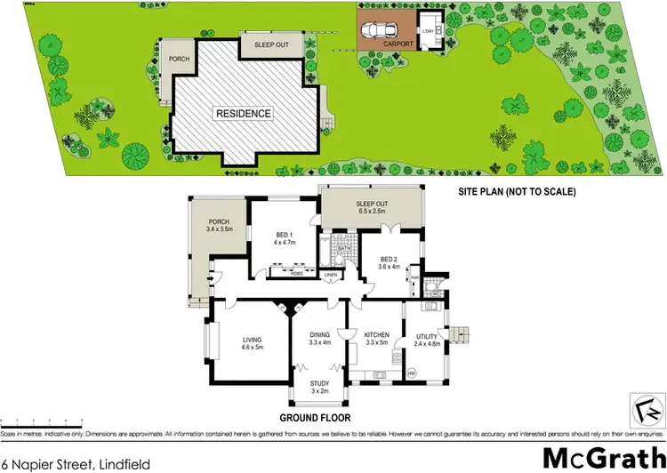 Floorplan of Homely house listing, 6 Napier Street, Lindfield NSW 2070