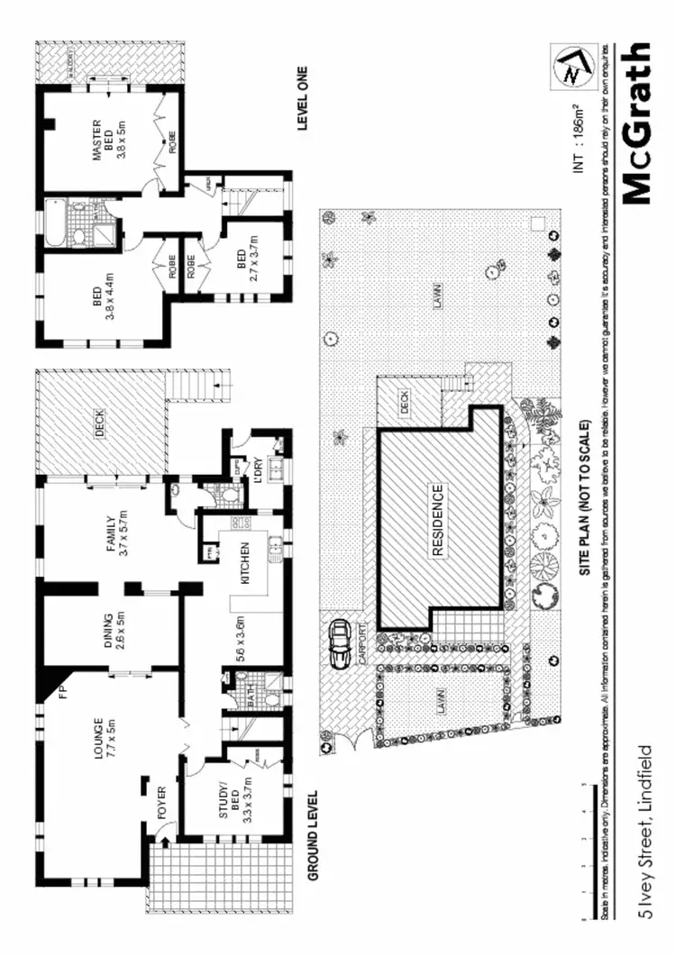 Floorplan of Homely house listing, 5 Ivey Street, Lindfield NSW 2070