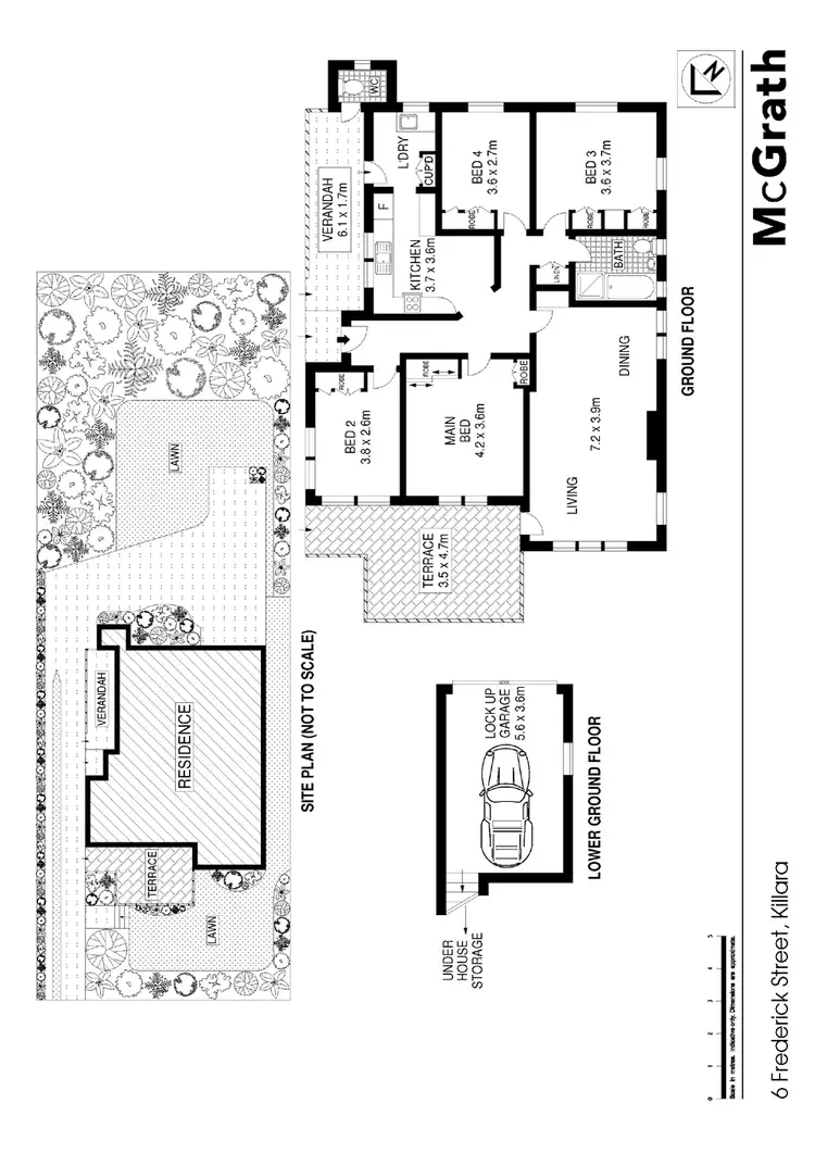 Floorplan of Homely house listing, 6 Frederick Street, Killara NSW 2071