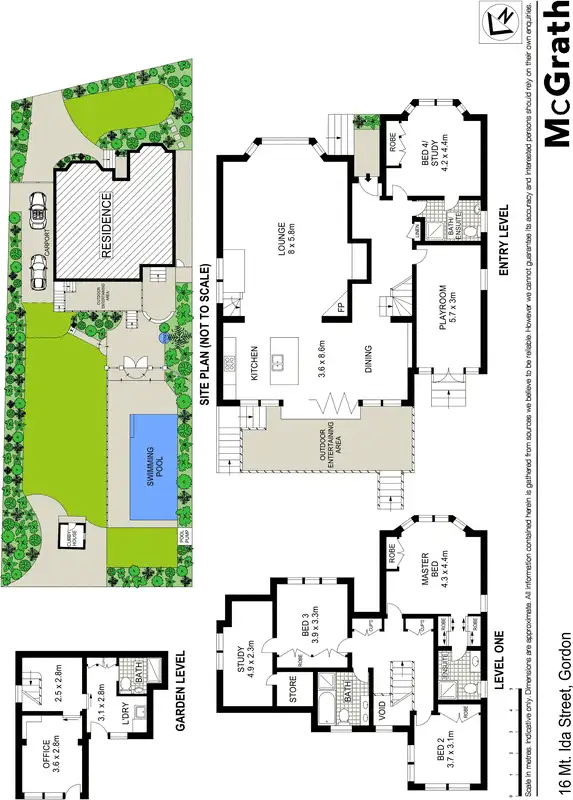 Floorplan of Homely house listing, 16 Mt Ida Street, Gordon NSW 2072